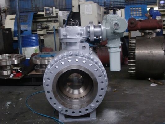 Bom preço Válvula de bola lateral da entrada do aço de molde, válvula de bola da extremidade da flange 150LB on-line