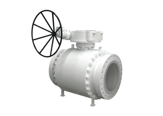 Bom preço Válvula de bola assentada macia de Turnnion do aço carbono BS5351 on-line