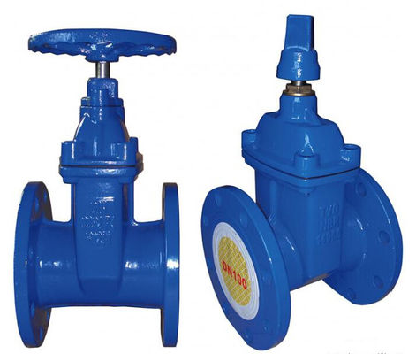 Bom preço Válvula de porta assentada resiliente de PN10 DN40 para a água do mar on-line