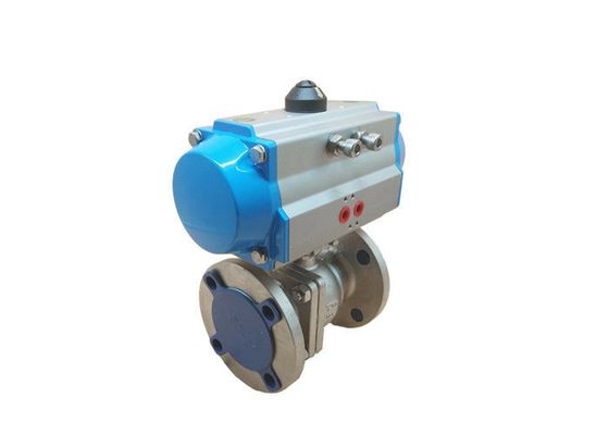 Bom preço Válvula pneumática ativa do dobro do RUÍDO, válvula de controle PN16 pneumático on-line